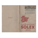 Solex 26 30 35 40 Double Notice 1938