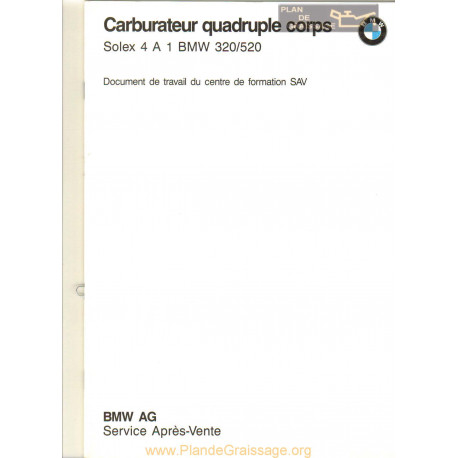 Solex 4 A 1 Bmw 320 520 Fr