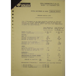 Solex 32 Bisa 7 Chrysler Horizon Nd520ds