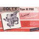 Solex Carburateur 32pbic