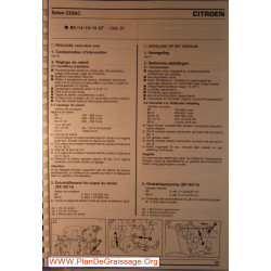 Solex Cisac Citroen Bx 1400 1600 1900 Gt Carburator