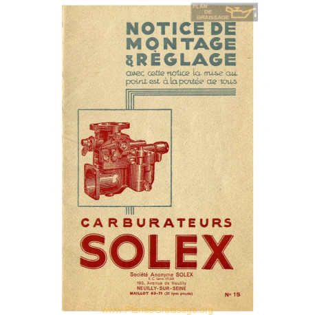 Solex Montage N°15