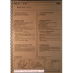 Weber 32 Iba Fiat 127 Cl Carburator