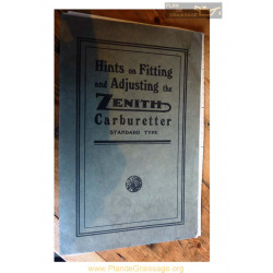 Zenith Carburateur 1924