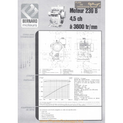 Bernard 239 B 4 5ch Techniques Moteur