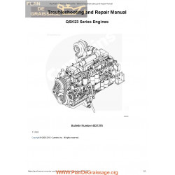 Cummins Qsk23 Series Engines Troubleshooting