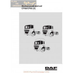 Daf Cf65 Maintenance Manual