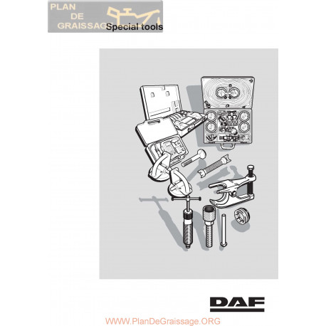 Daf F Cf 2004 Special Tools