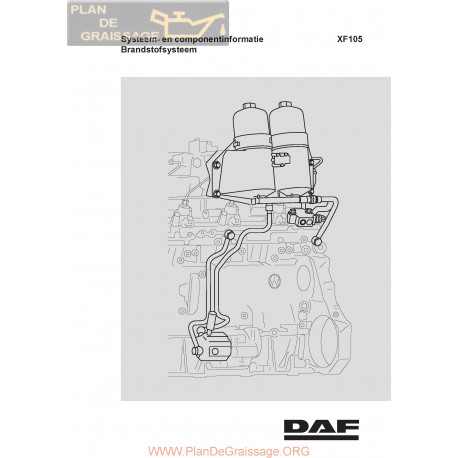 Daf Xf 105 System Fuel