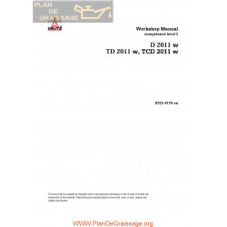 Deutz Tdc 0312 4176 2011 Workshop Manual