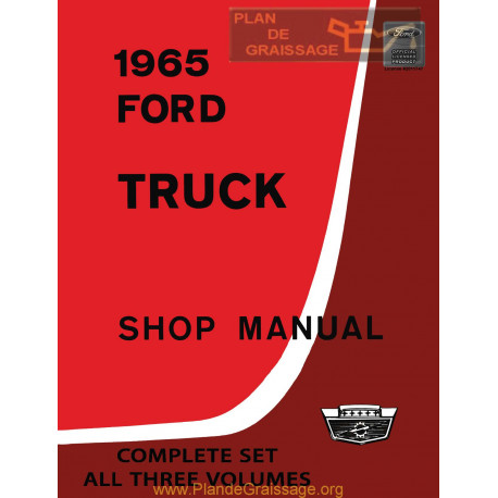 Ford Truck Shop Manual 1965