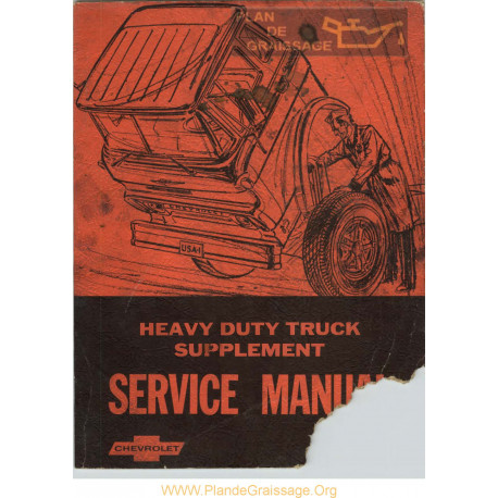 Gmc Chevrolet Heavy Truck 70 90 Service Manual Sup 1972