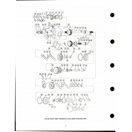Gmc Np205 Quick Req Parts Sheets 1973 1981