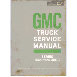 Gmc Truck Sm 1500 Thru 3500 1969