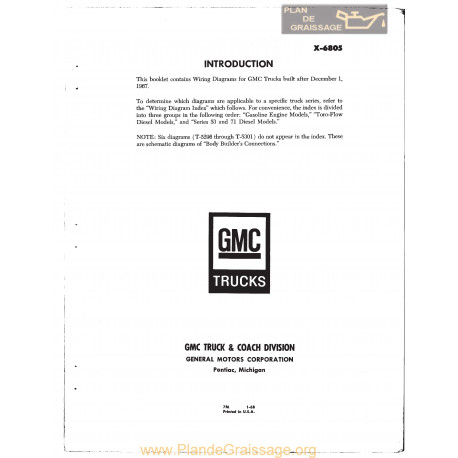 Gmc Wiring Diagrams After December 1 1967