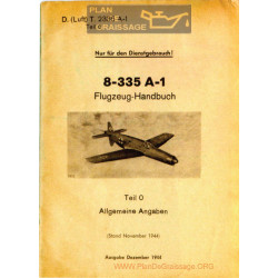 Flugzeug Handbuch Do 335 A 1