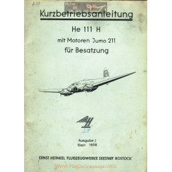 Heinkel He 111 H Motor Jumo 211