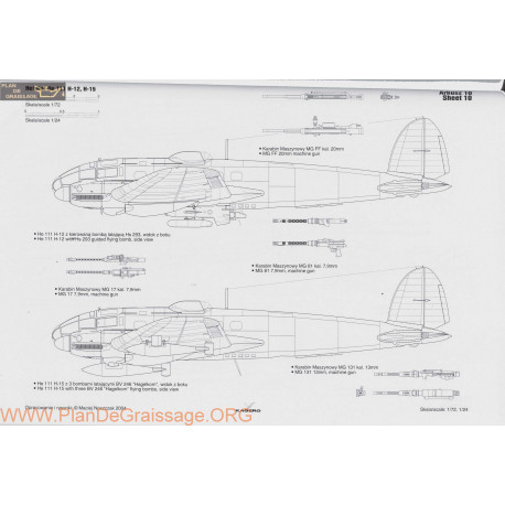 Heinkel He 111h12 Arkusz 01