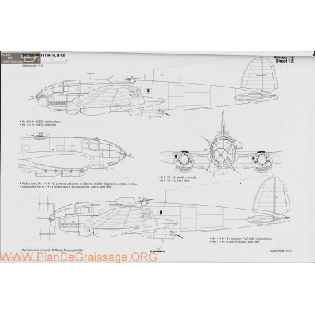 Heinkel He 111h16 Arkusz 02