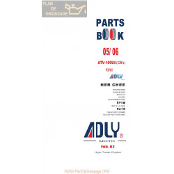 Adly 150 U Ii 228a 2005 2006 Parts List