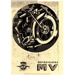 Agusta Mv 150 2 Tiempos Manual Propietario