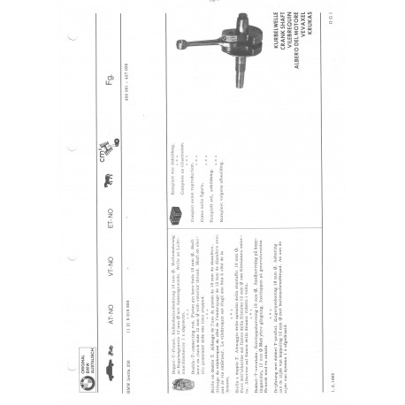 Bmw Vilbrequin De Rechange Org Isetta 250