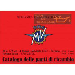 Agusta Mv Cat Parti Di Ricambio Mv 175 CSTL