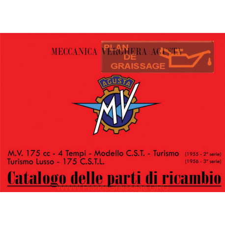 Agusta Mv Cat Parti Di Ricambio Mv 175 CSTL