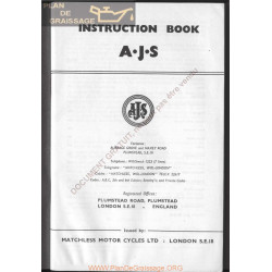 Ajs 16 16s 18 Inst Book 1945