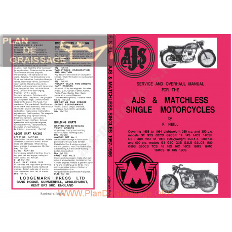 Ajs 1957 1966 Ajs Matchless Manual De Reparatie