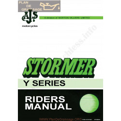 Ajs 1970 Stormer Manual De Intretinere