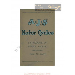 Ajs 6d Spare Parts 1919 1920