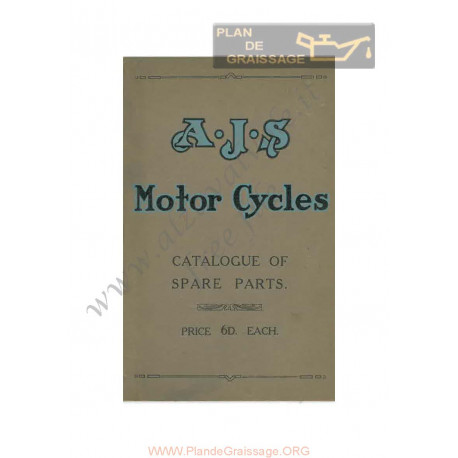 Ajs 6d Spare Parts 1919 1920