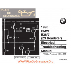Bmw Z3 E36 7 1996 Roadster Electrical Troubleshooting Manual