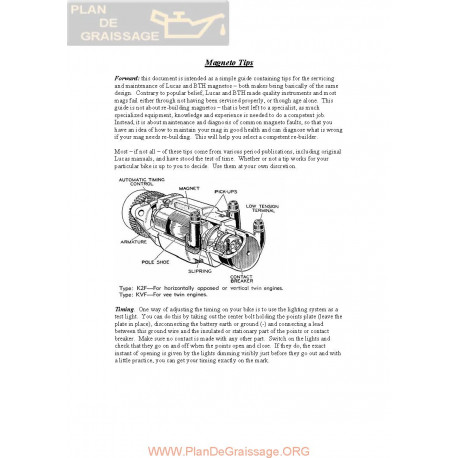 Ajs Magneto Tips By Mark Seibert