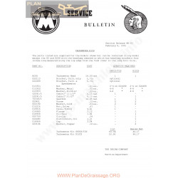 Ajs Service Bulletin 6 1981 Tachometer Kits G80cs G12cs