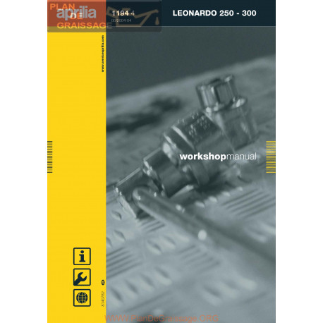 Aprilia Leonardo 250 300 2004 Manual De Reparatie