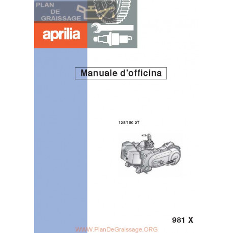 Aprilia Pa 125 150 2t 2000 2001 Manual De Reparatie