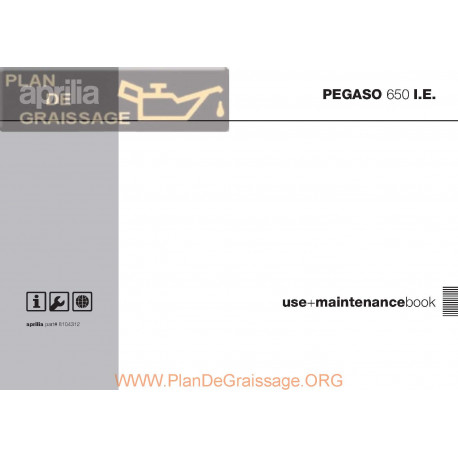 Aprilia Pegaso 650 2003 Manual De Intretinere