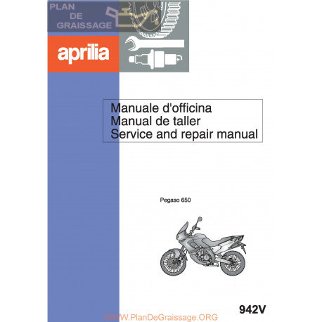 Aprilia Pegaso 650 97 Service Manual