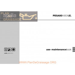 Aprilia Pegaso 650 Owners Manual 2001