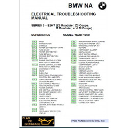 Bmw Z3 Roadster M Coupee36 7 Elecrical Troubleshooting 1999