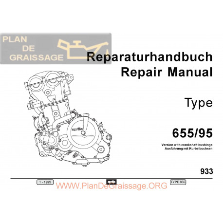 Aprilia Reparatie Motor Rotax 655 1995