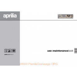Aprilia Rs50 Users Manual  English 2004