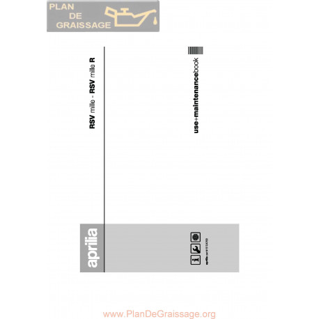 Aprilia Rsv Mille R 2000 Manual De Intretinere