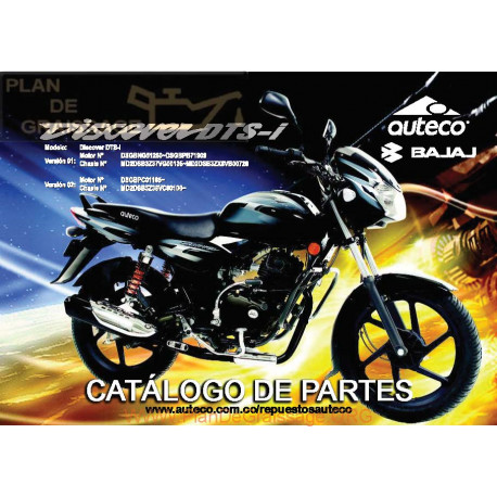 Bajaj Discover Dtsi Parts List