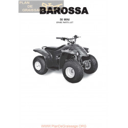 Barossa 50 Mini Parts List