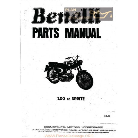 Benelli 200 Sprite Ricambio