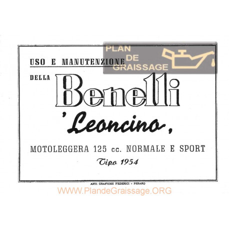 Benelli Leoncino Sport 1954