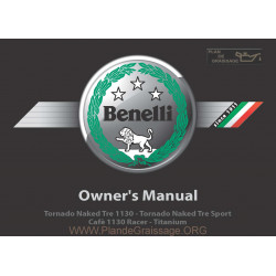 Benelli Tornado Naked Tre 1130 K Manuale De Utilizare